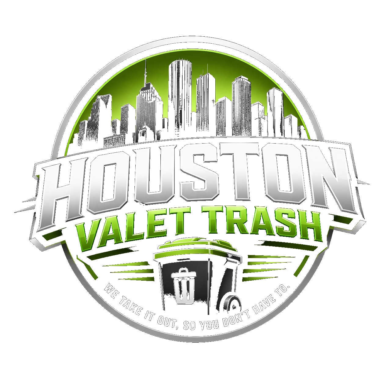 Houston Valet Trash Logo